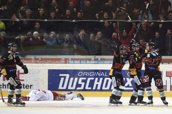 Am Schluss jubelt der SC Bern.