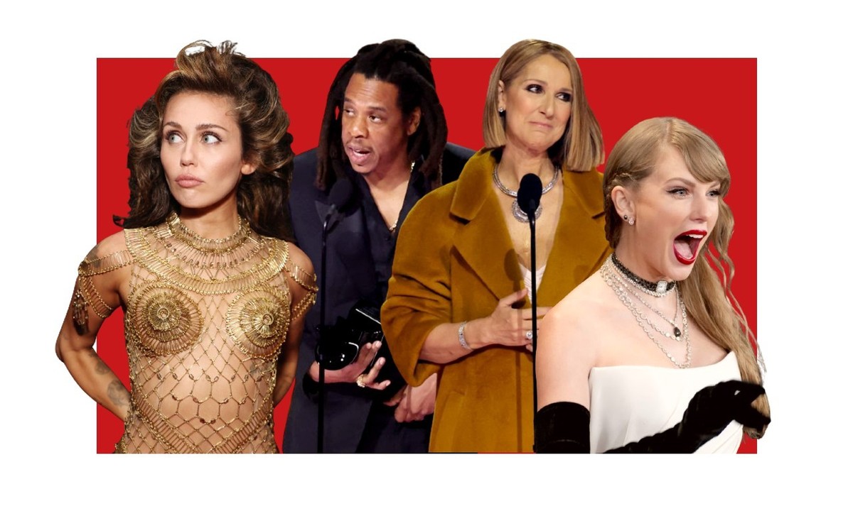 Taylor Swift, Miley Cyrus, Céline Dion, Jay-z... Voici les six moments forts de cette 66e édition des Grammy Awards.