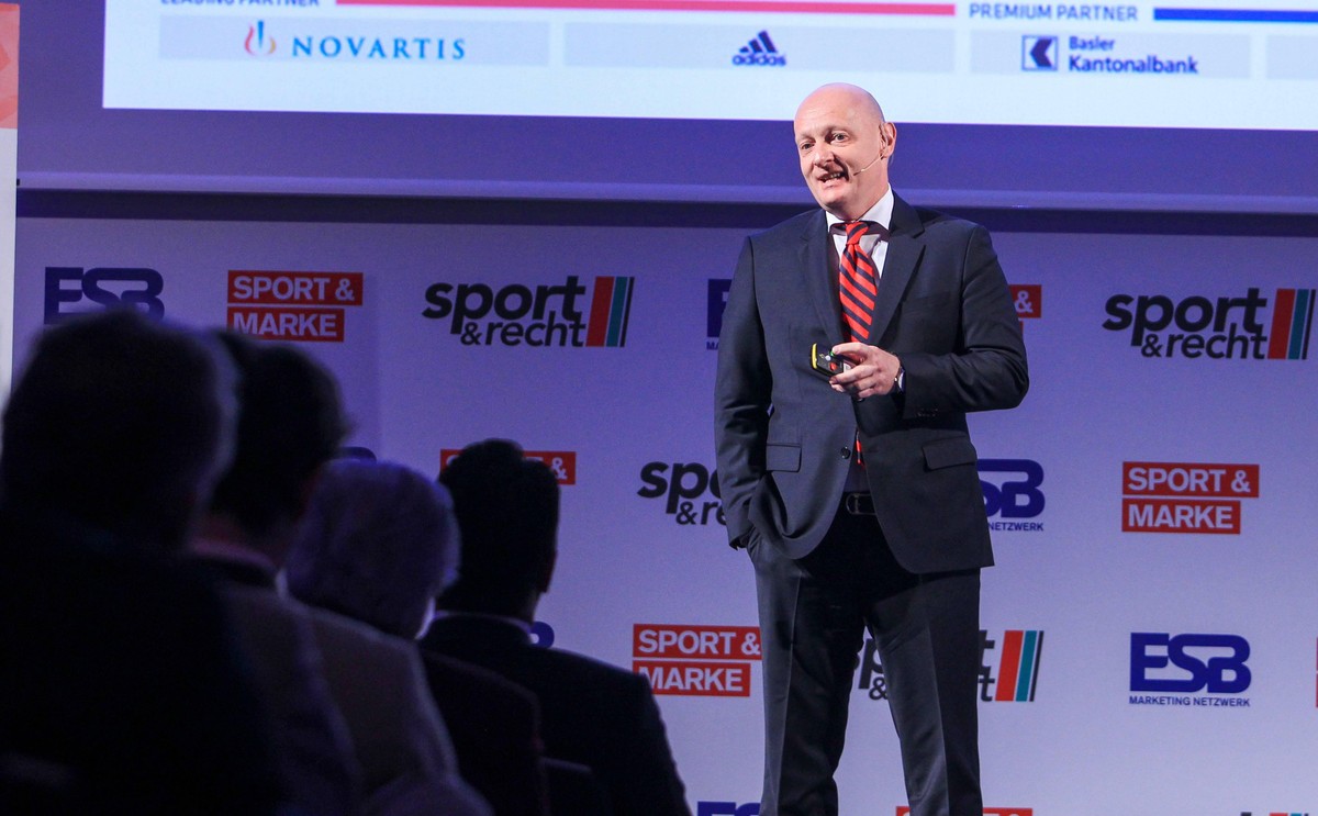 VARIOUS SPORTS - Congress und Marke VIENNA,AUSTRIA,20.APR.15 - VARIOUS SPORTS - Congress Sport und Marke. Image shows director of marketing Martin Blaser (FC Basel). PUBLICATIONxINxGERxHUNxONLY GEPAxp ...