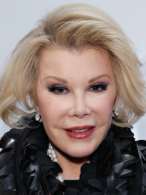 Gelifteter Comedian-Star und TV-Ikone Joan Rivers