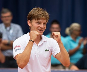 Der Mann der Stunde:&nbsp;David Goffin feiert in Kitzbühel seinen vierten Turniersieg in Folge.