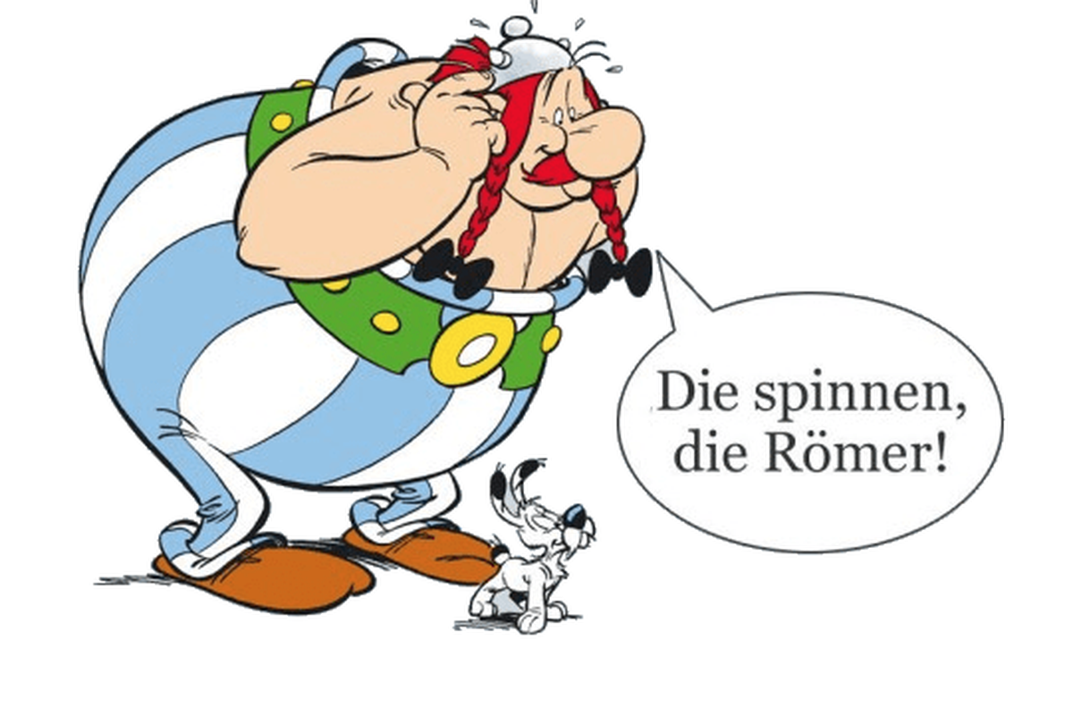 Judenhass und Antisemitismus nehmen in der Schweiz zu
@Pasionaria

Logik ist wirklich nicht so Ihr Ding.
Ich erkläre es jetzt noch mal extra für Sie.

Wenn HS und MB Zitate von Asterix und Obelix ...