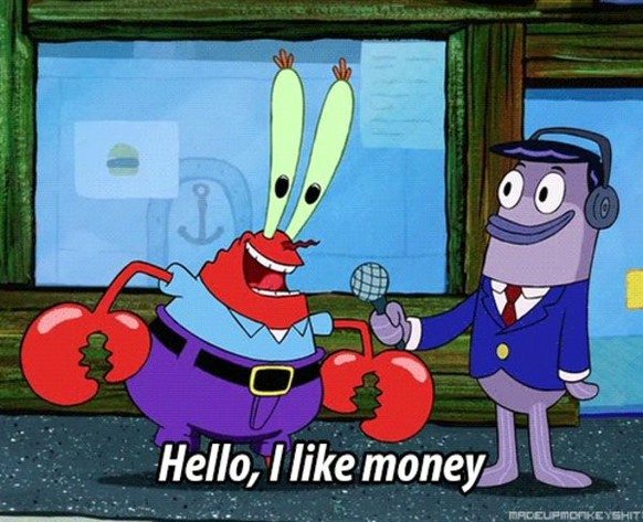 Heute ist Zahltag! Hier kommen ein paar Memes zum Geld, das bald wieder weg ist\nWhat inspired you to work?