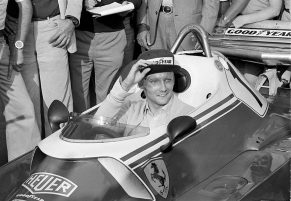 ARCHIVBILD --- ZUM 70. GEBURTSTAG DES EHEMALIGEN OESTERREICHISCHEN AUTOMOBILRENNFAHRERS UND HEUTIGEN UNTERNEHMERS NIKI LAUDA, AM 22. FEBRUAR 2019, STELLEN WIR IHNEN FOLGENDES BILDMATERIAL ZUR VERFUEGU ...