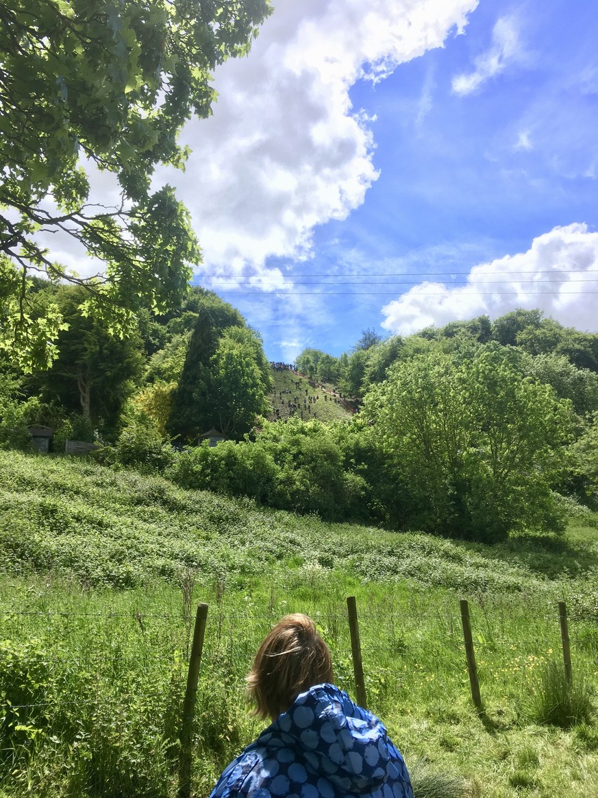 cooper&#039;s hill cheese rolling gloucestershire england 2019 käse baroni