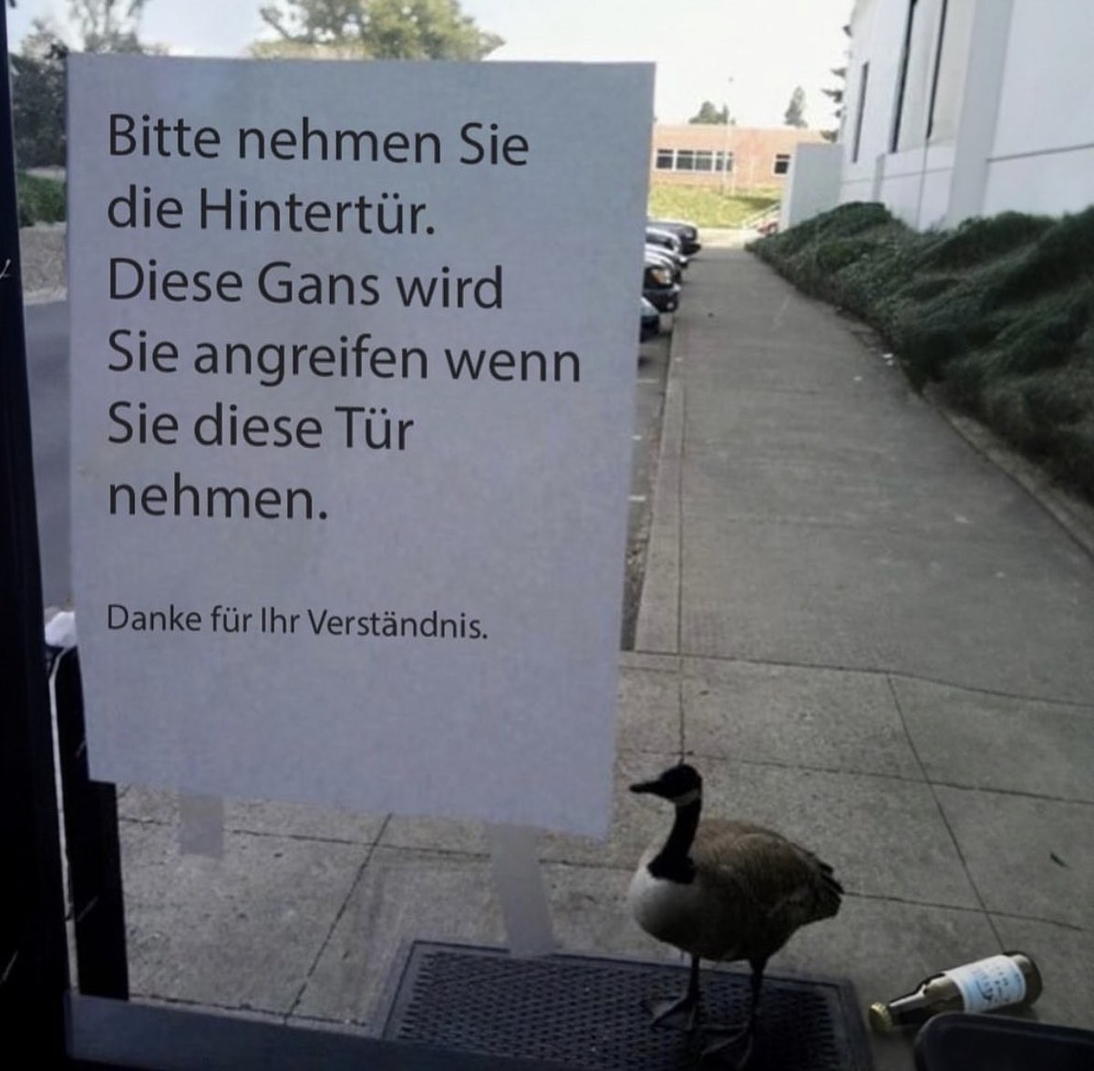 Gans Fail Schild