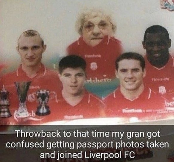 Grosi takes passport photos and ends up on the football team