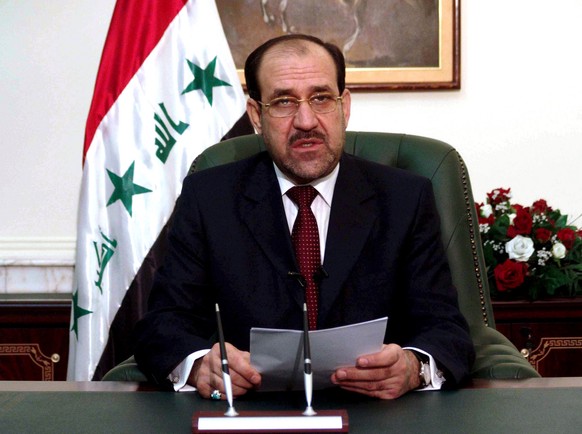 Damals:&nbsp;Der Schiit Nuri al-Maliki hält als Regierungschef die Sunniten von der Macht fern.