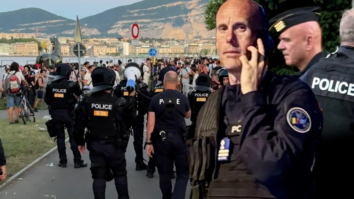 Luc Broch (links) und Alain Bergonzoli (rechts) waren am 14. Juni 2026 auf dem Quai Wilson anwesend.