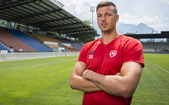 27.06.2016; Vaduz; Fussball Super League - FC Vaduz - Interview; Benjamin Siegrist (Vaduz) (Michael Zanghellini/freshfocus)