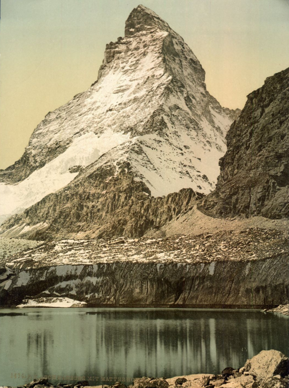Schwarzsee mit Matterhorn.