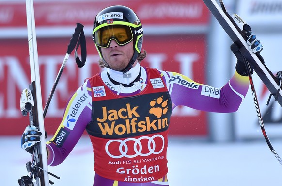 Kjetil Jansrud siegt zum zweiten Mal in dieser Saison im Super-G.