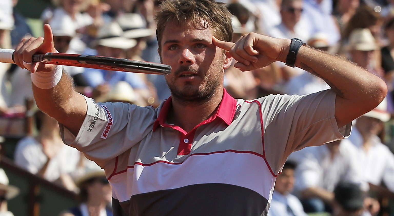 Es ist vollbracht: Stan Wawrinka steht zum zweiten Mal in einem Grand-Slam-Final.