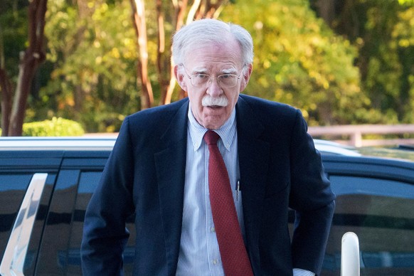 FILE - Former Trump administration national security adviser John Bolton arrives for his arraignment at the federal courthouse in Greenbelt, Md., Oct. 17, 2025. (AP Photo/Rod Lamkey, Jr., File)
John B ...