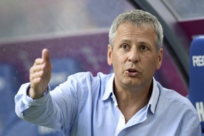 Gladbach-Trainer Lucien Favre kann dem Rückspiel beruhigt entgegenblicken.