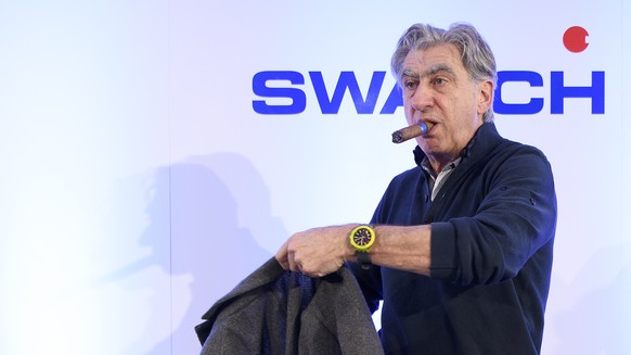 ARCHIVBILD --- ZUM DEN HALBJAHRESZAHLEN DER SWATCH GROUP STELLEN WIR IHNEN FOLGENDES BILDMATERIAL ZUR VERFUEGUNG --- Nick Hayek, CEO Swatch Group, President of the Swatch Group Executive Management Bo ...