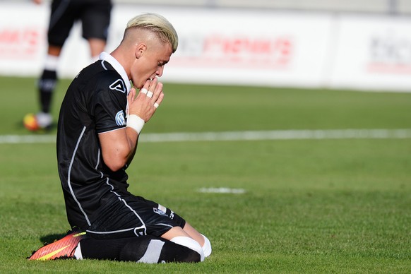 27.08.2016; Lugano; Fussball Super League - FC Lugano - FC Lausanne Sport; Ezgjan Alioski (Lugano)
(Steffen Schmidt/freshfocus)