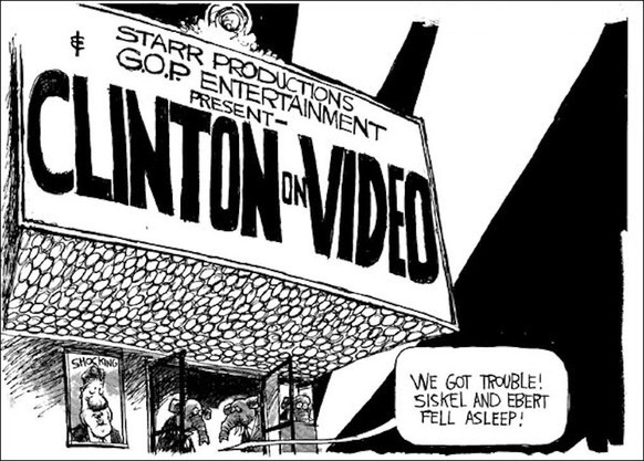 Ex-Präsident Clinton schreibt neues Buch mit Krimi-Autor Patterson
Kein Buch, ein Video will das Volk, Mr. Clinton!