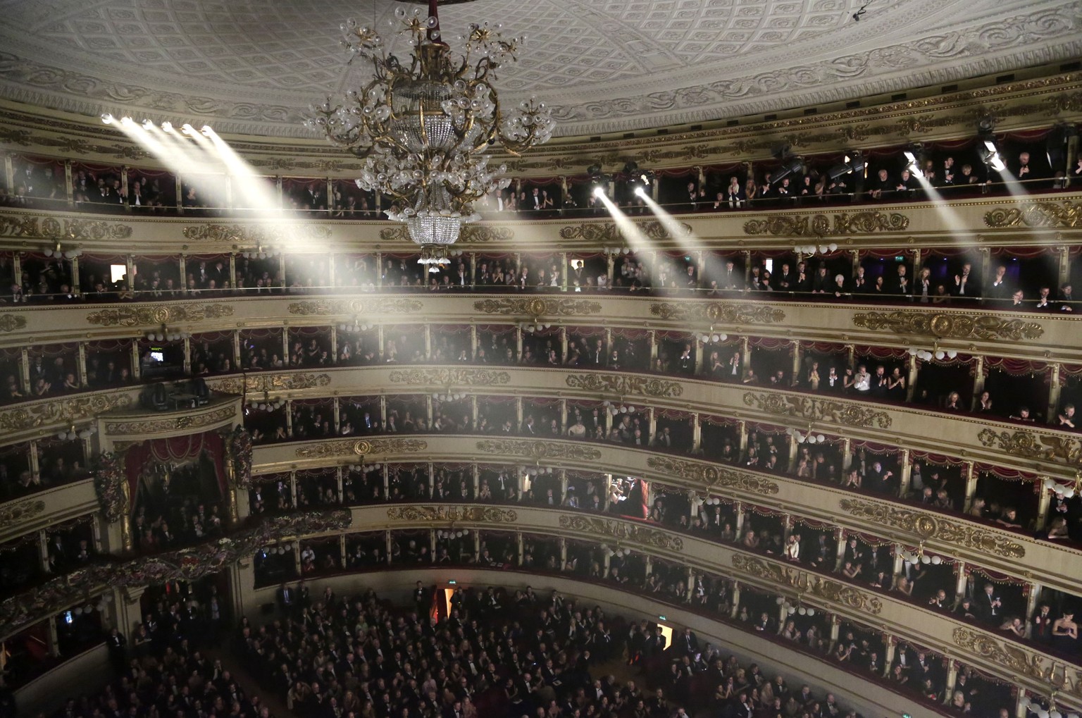 Das Asbest wurde für die thermische Isolierung des «Teatro alla Scala» verwendet.