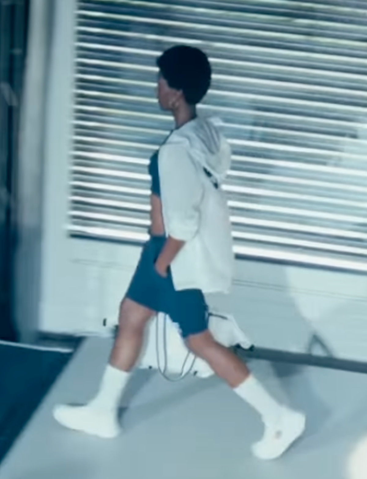 Un pur concentré d'«athleisure», le look sportif qui fait fureur en ce moment sur les trottoirs et les podiums.