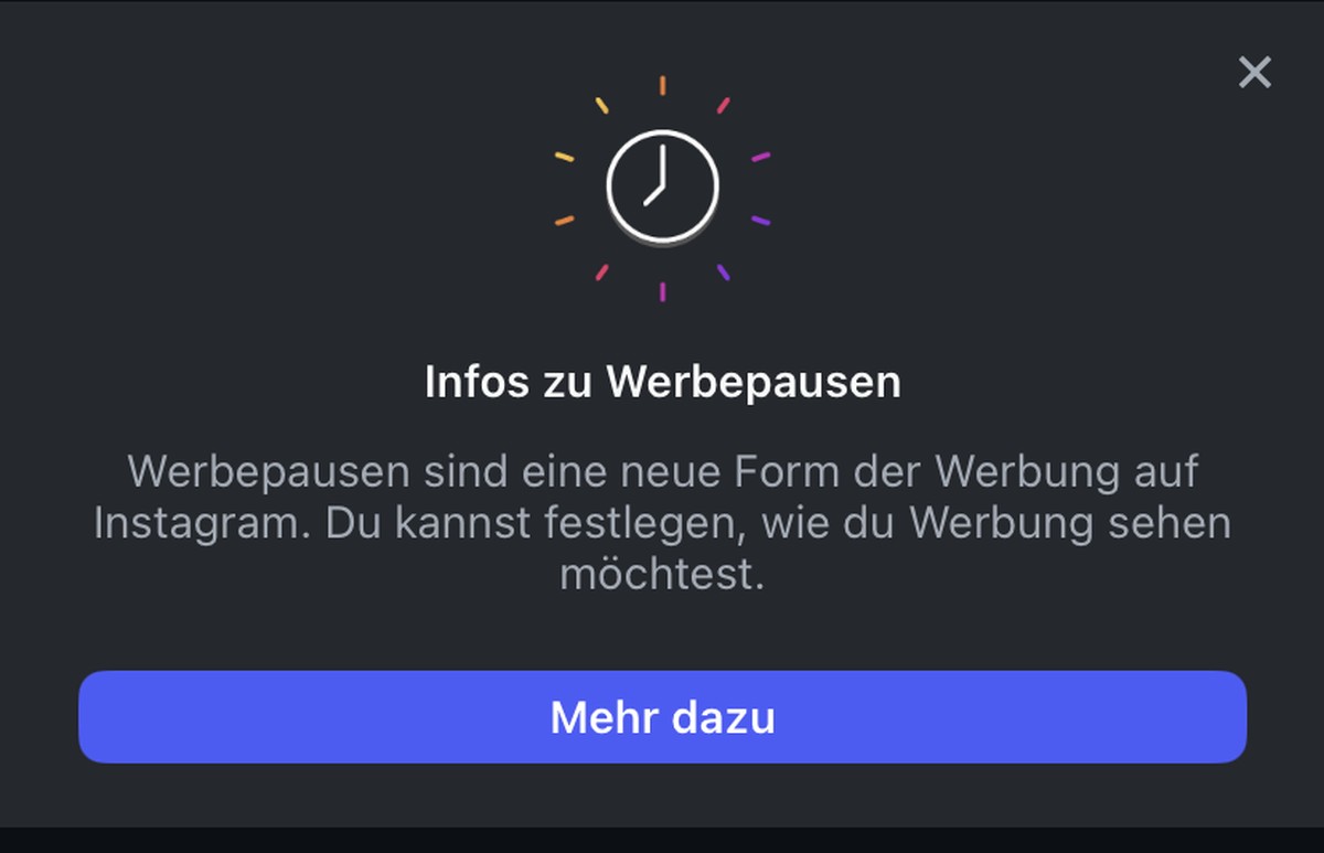 werbung insta