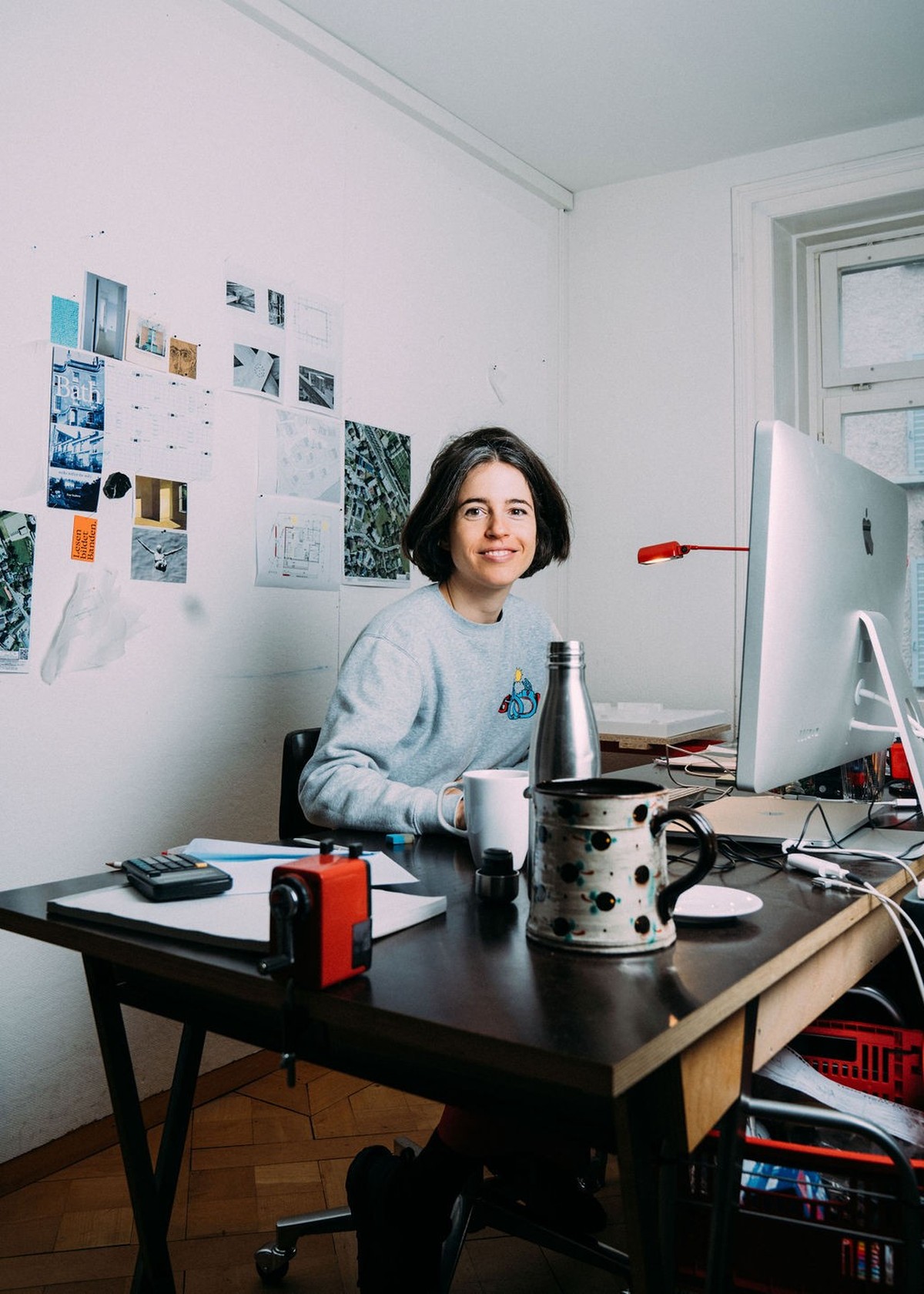 Architektin Rabea Kalbermatten in ihrem Atelier in Zürich