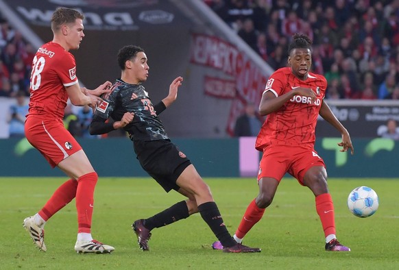 25.01.2025, xblx, Fussball 1.Bundesliga, SC Freiburg - FC Bayern M