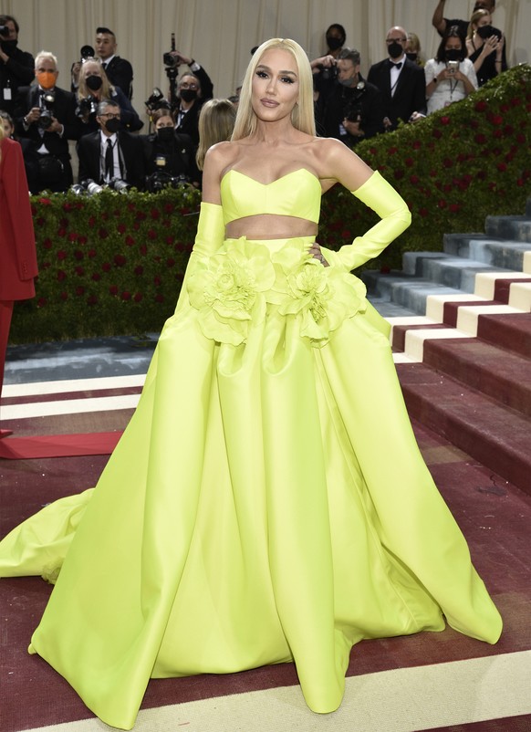 Gwen Stefani attends The Metropolitan Museum of Art's Costume Institute benefit gala celebrating the opening of the "In America: An Anthology of Fashion" exhibition on Monday, May 2, 20 ...