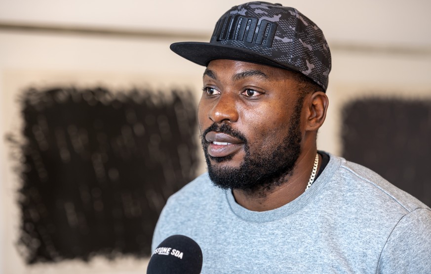 Der Sprinter Alex Wilson in Basel, am Mittwoch, 28. Juli 2021. Der Internationale Sportgerichtshof spricht fuer Wilson aufgrund eines positiven Doping-Befunds bis auf Weiteres eine provisorische Sperr ...