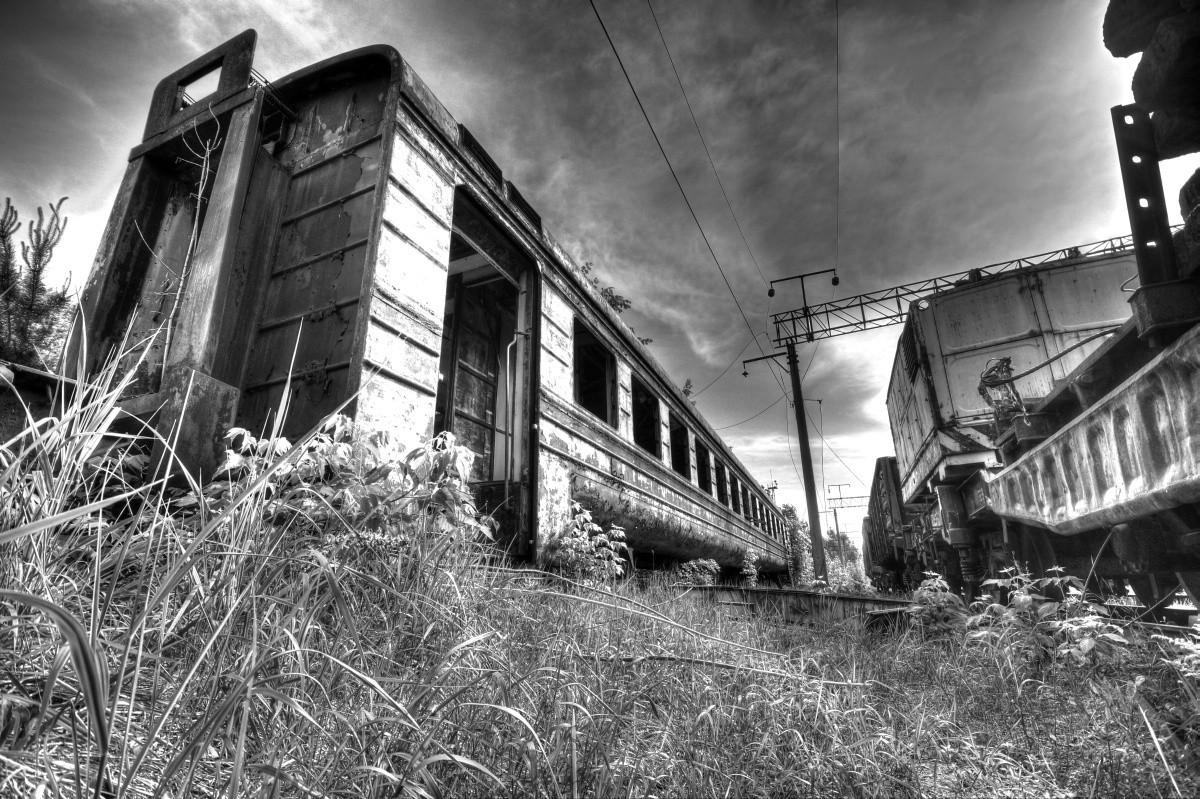 Ein Bahnhof in der Nähe des Reaktors. (Archivbild)