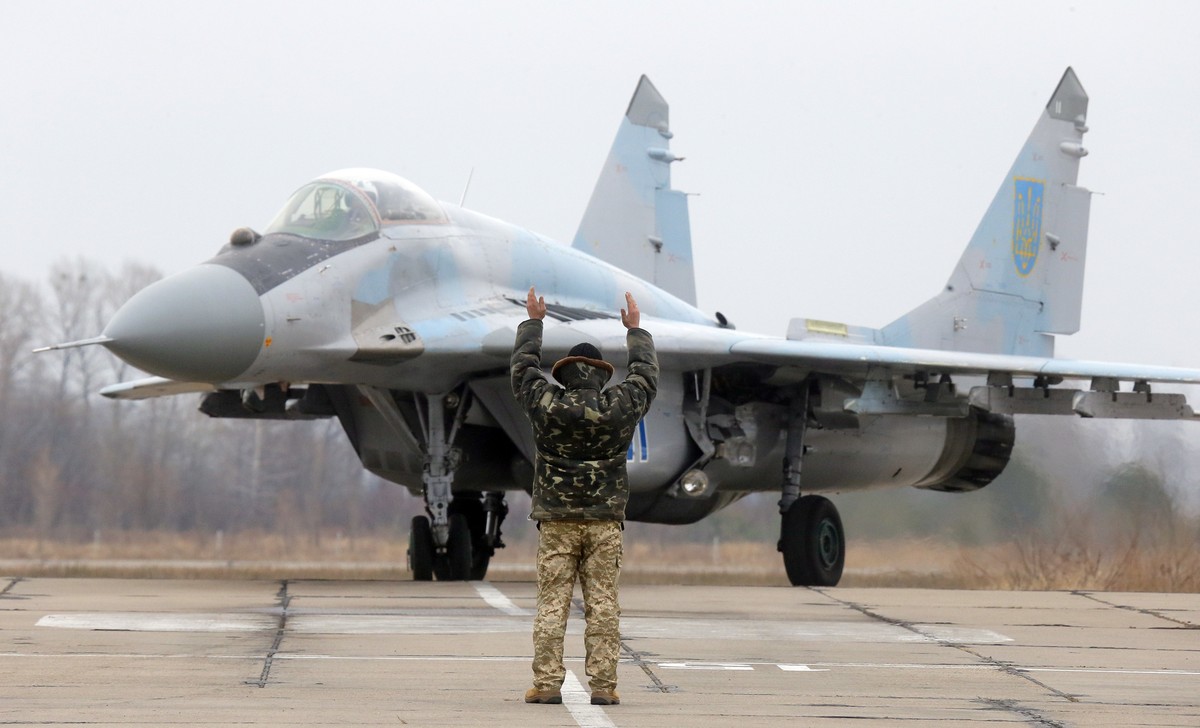 La Slovénie a livré plusieurs jets de combat MiG-29 à l'Ukraine.