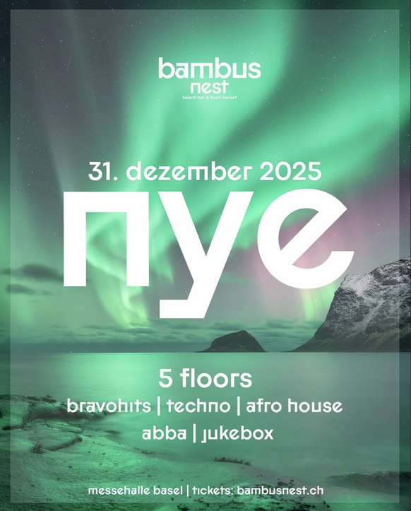 bambusnest cube basel neujahrsparty 31.12.25