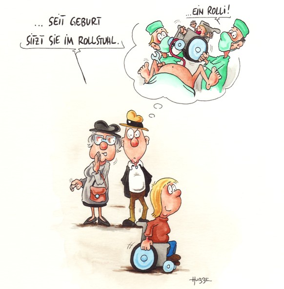 (Achtung! Diese Bilder nicht bringen. Die Veröffentlichung dieser Karikaturen sind an einen Artikel gebunden.)