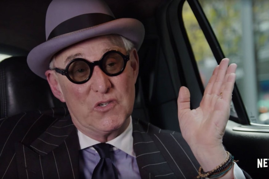 Roger Stone als Gentleman. Alle Bilder stammen aus der Netflix-Dokumentation «Get Me Roger Stone!».