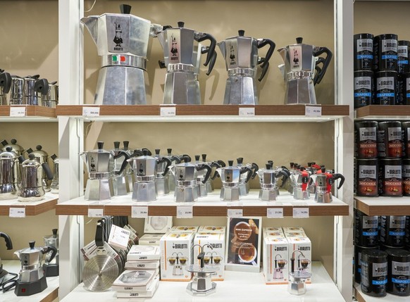 Bialetti Moka Express Kaffee Herdkanne