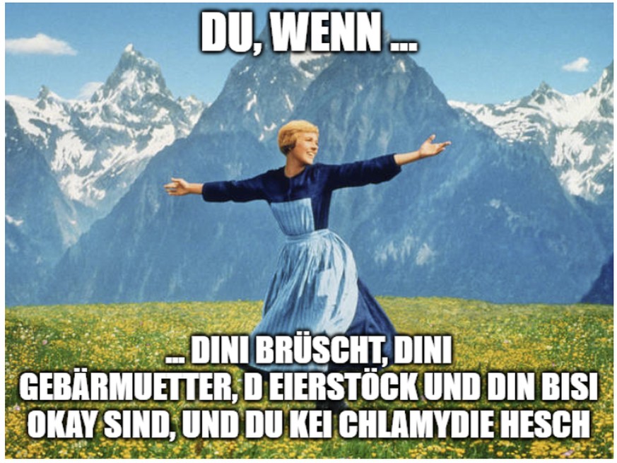 Memes zum Frauenarzt