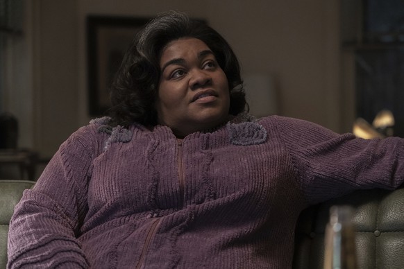 This image released by Focus Features shows Da'Vine Joy Randolph in a scene from "The survivors." (Seacia Pavao/Focus Features via AP)