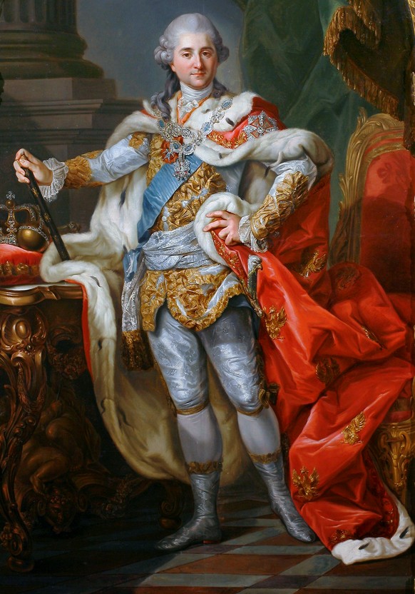 Stanislaus Poniatowski, nunmehr Stanislaus II., war König von Polen, bis er die dritte Teilung des Landes unterzeichnen und am 25. November 1795 abdanken musste.
