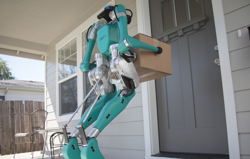 Jetzt wird's eng für Pöstler – dieser Roboter liefert Pakete an die Haustür