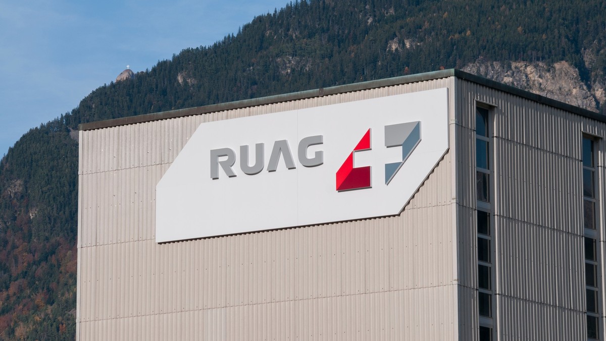 Ein Gebäude der RUAG in Altdorf, Uri.