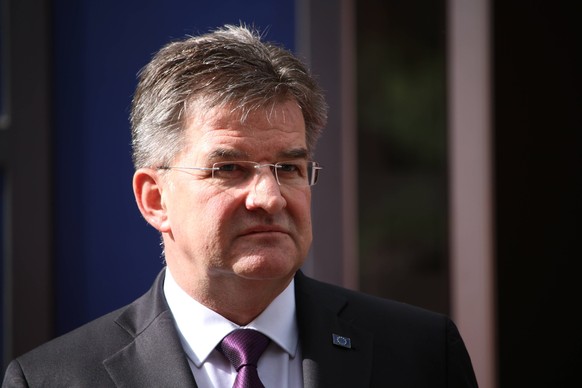 Miroslav Lajcak in Kosovo PRISTINA, KOSOVO - OCTOBER 21: Special Representative of the European Union EU for the Belgrade-Pristina Dialogue Miroslav Lajcak, Foreign and security policy adviser to the  ...