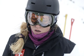 Boardercrosserin Sandra Gerber ist weiter im WM-Rennen.