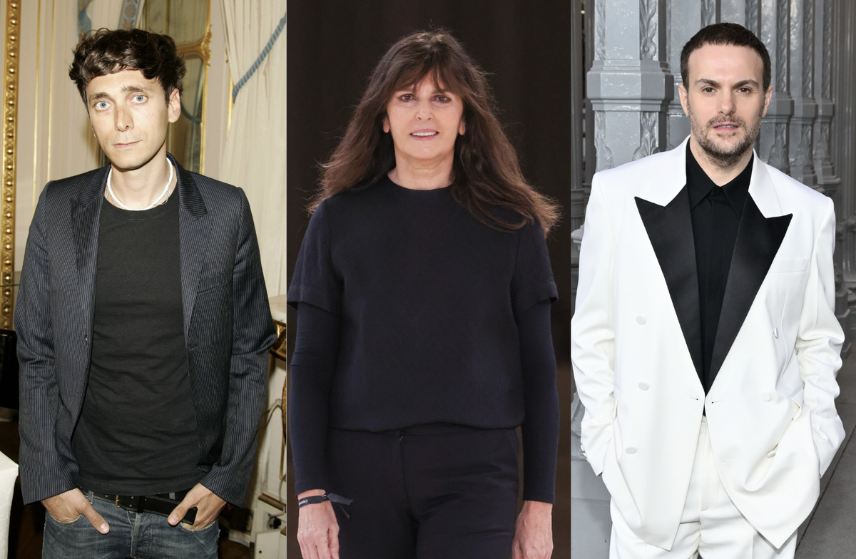 Hedi Slimane, Virginie Viard et Sabato De Sarno.