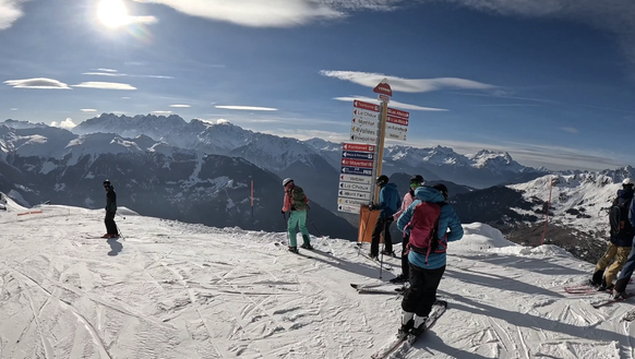 Rauszeit Skifahren Schweiz Europa Unterschied zu USA Kanada Nordamerika Skigebiete