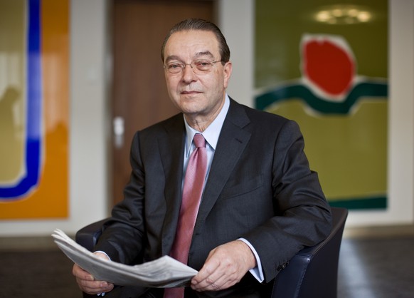 UBS bank&#039;s new chief executive Oswald Gruebel, pictured on February 27, 2009 at the headquarters of UBS in Zurich, Switzerland. (KEYSTONE/Martin Ruetschi)

Der neue Konzernchef der UBS Oswald Gru ...