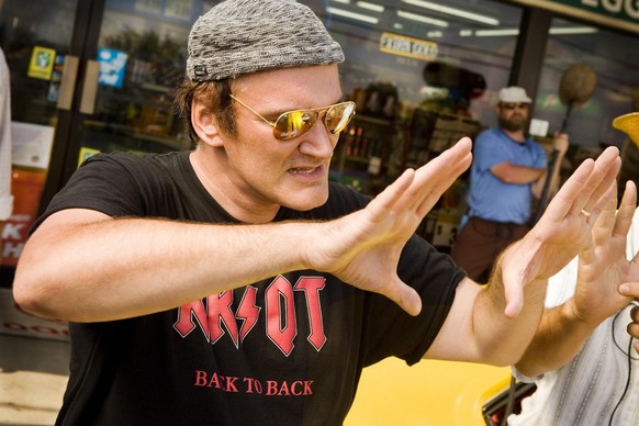 QUENTIN TARANTINO in GRINDHOUSE, 2007 (GRINDHOUSE-DEATH PROOF), directed by QUENTIN TARANTINO. Copyright DIMENSION FILMS/A BAND APART/BIG TALK PRODUCTIONS/DARTMOUTH. Credit: DIMENSION FILMS/A BAND APA ...