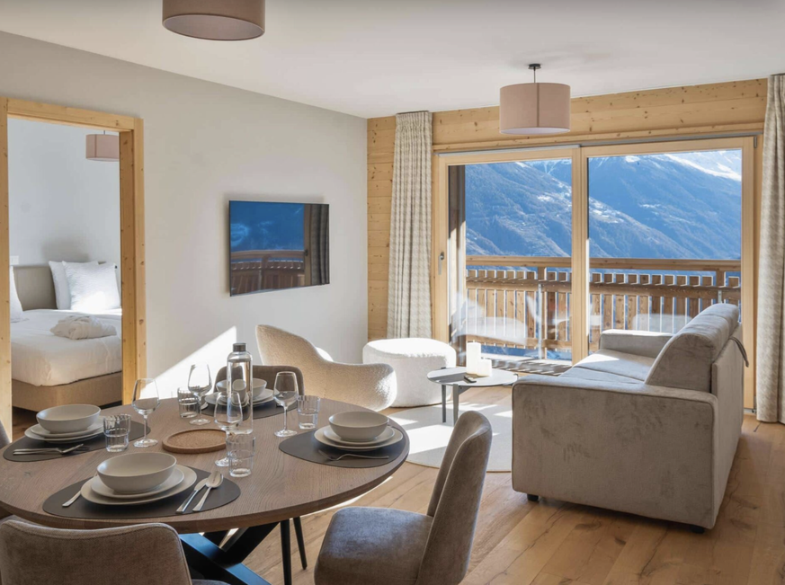 Neue Hotels Schweiz Rauszeit Dent Blanche Resort Heremence, Eringertal