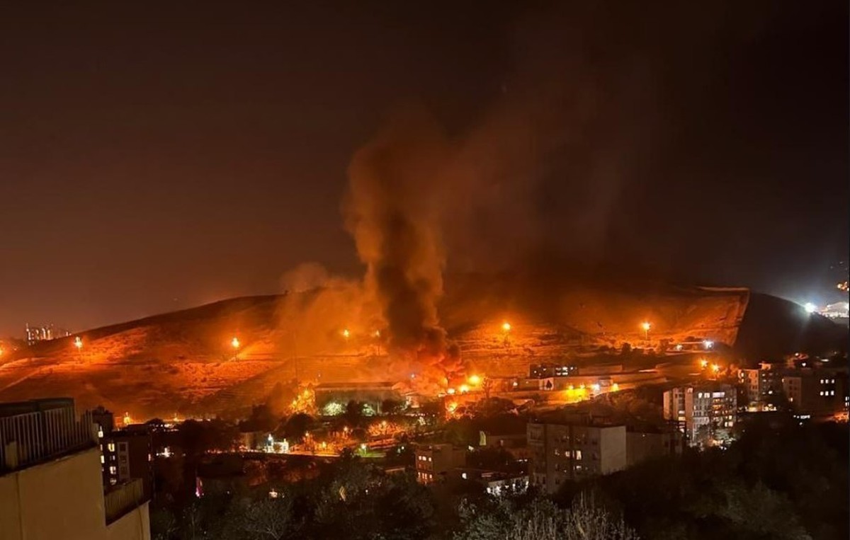 Brand und Aufstand im iranischen Ewin-Gefängnis.