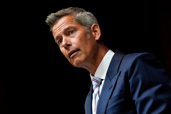 FILE - Transportation Secretary Sean Duffy speaks during a news conference Aug. 5, 2025, at the Department of Transportation in Washington. (AP Photo/Julia Demaree Nikhinson, File)
Government Shutdown ...
