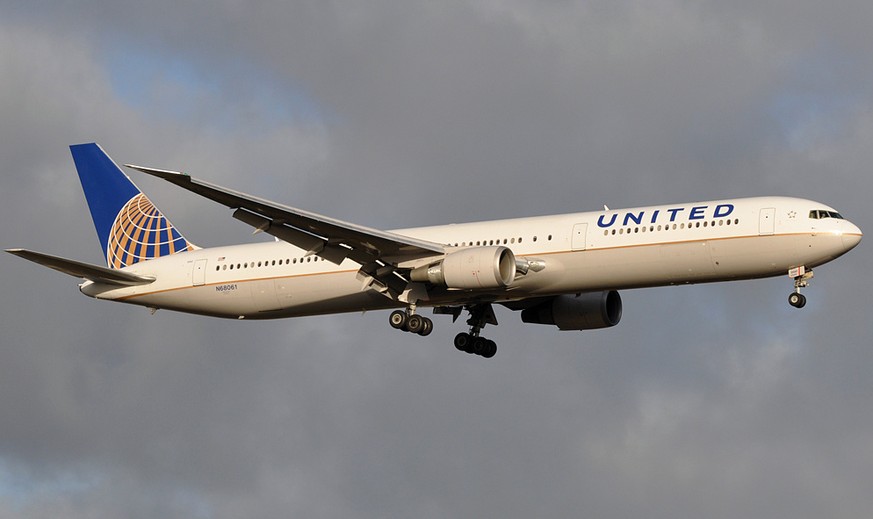 Eine Boeing 767 der United Airlines musste nach Genf zurückkehren.